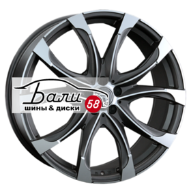 Replay (Replica LS) LR54 MGMF 5x120 9.5xR22 ET49 DIA72.6 конус, LR002 купить
