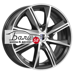 K&K Арнар (КС904) Алмаз Черный 5x114.3 7xR16 ET50 DIA66.1   купить
