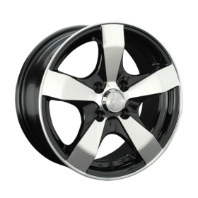 LS wheels 205 BKF 4x100 7xR17 ET40 DIA60.1 конус купить
